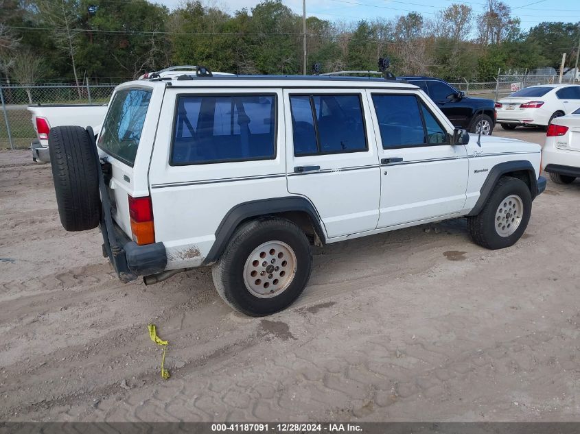 1992 Jeep Cherokee Sport VIN: 1J4FT88S8NL226213 Lot: 41187091