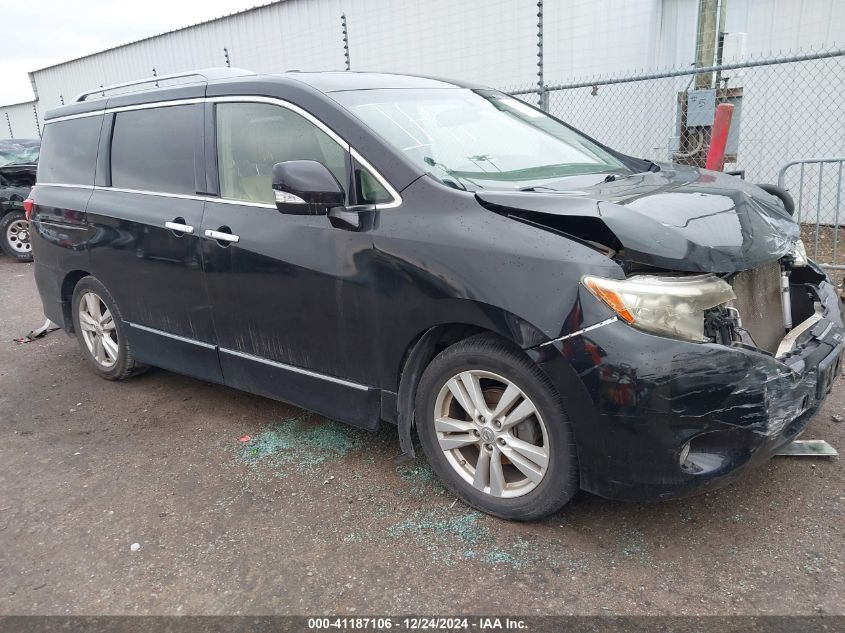 2012 Nissan Quest Sl VIN: JN8AE2KPXC9049920 Lot: 41187106