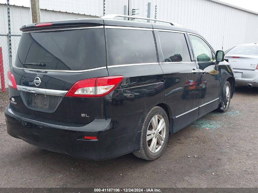 2012 Nissan Quest Sl VIN: JN8AE2KPXC9049920 Lot: 41187106