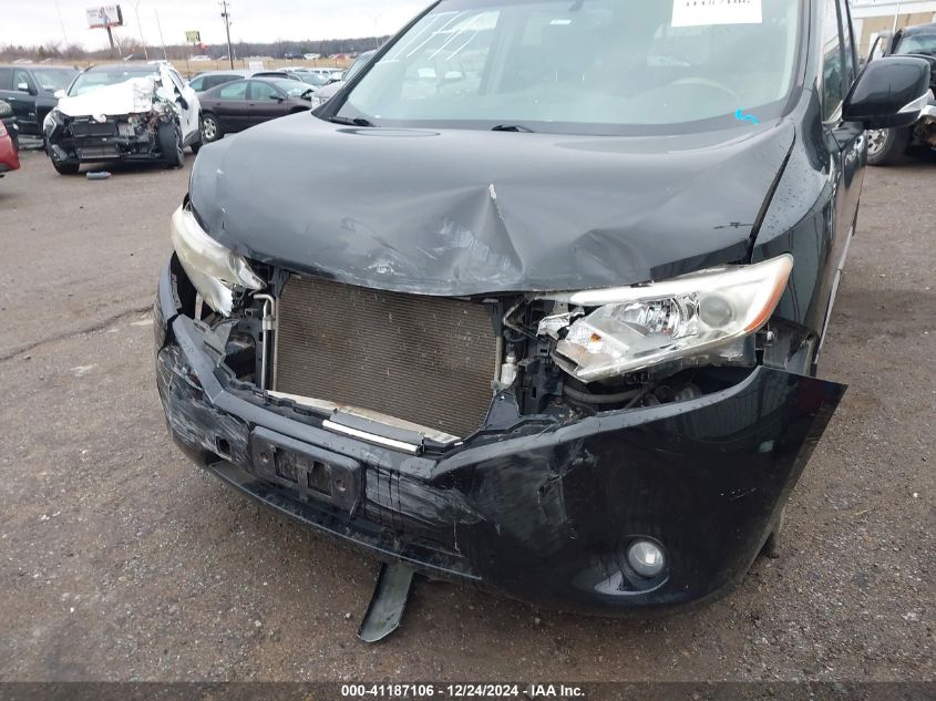 2012 Nissan Quest Sl VIN: JN8AE2KPXC9049920 Lot: 41187106