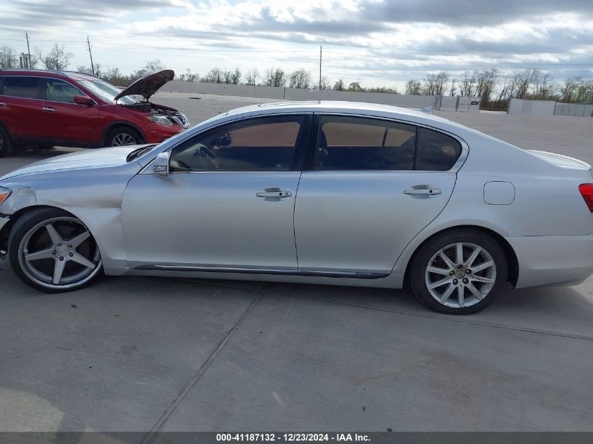 2009 Lexus Gs 450H VIN: JTHBC96S695019065 Lot: 41187132