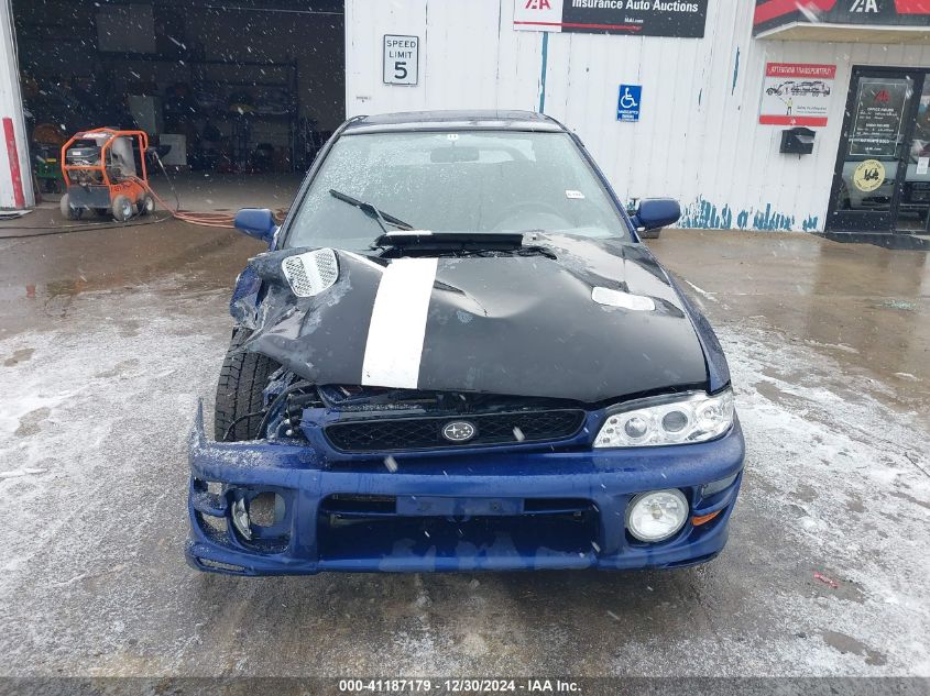 2001 Subaru Impreza Rs VIN: JF1GM67531G400981 Lot: 41187179