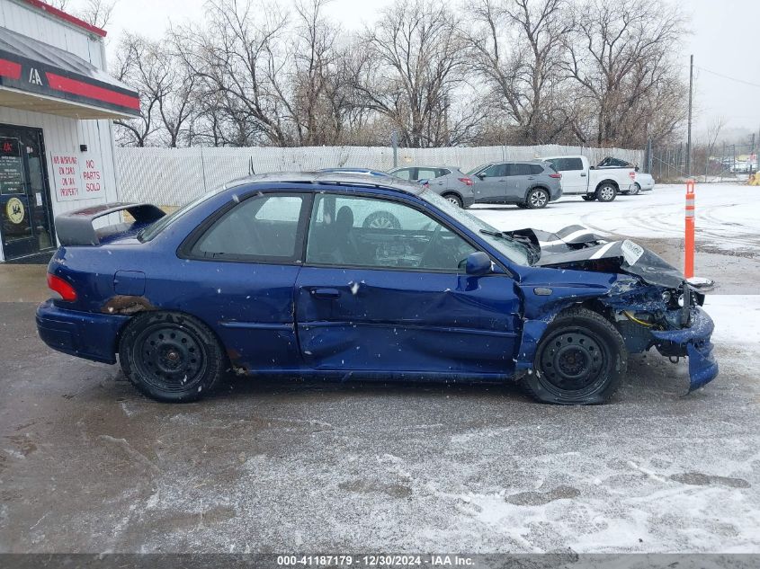 2001 Subaru Impreza Rs VIN: JF1GM67531G400981 Lot: 41187179