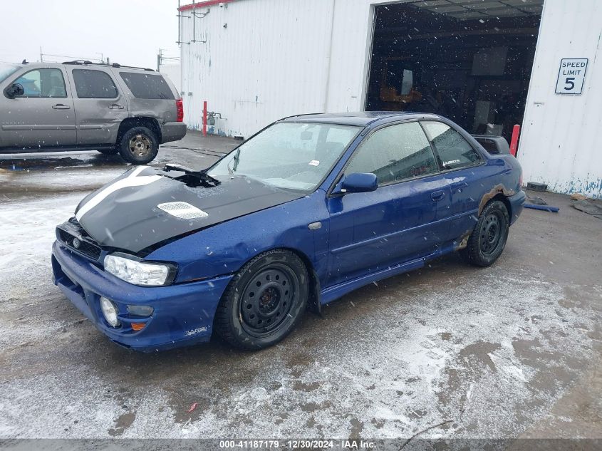 2001 Subaru Impreza Rs VIN: JF1GM67531G400981 Lot: 41187179