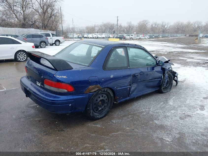 2001 Subaru Impreza Rs VIN: JF1GM67531G400981 Lot: 41187179