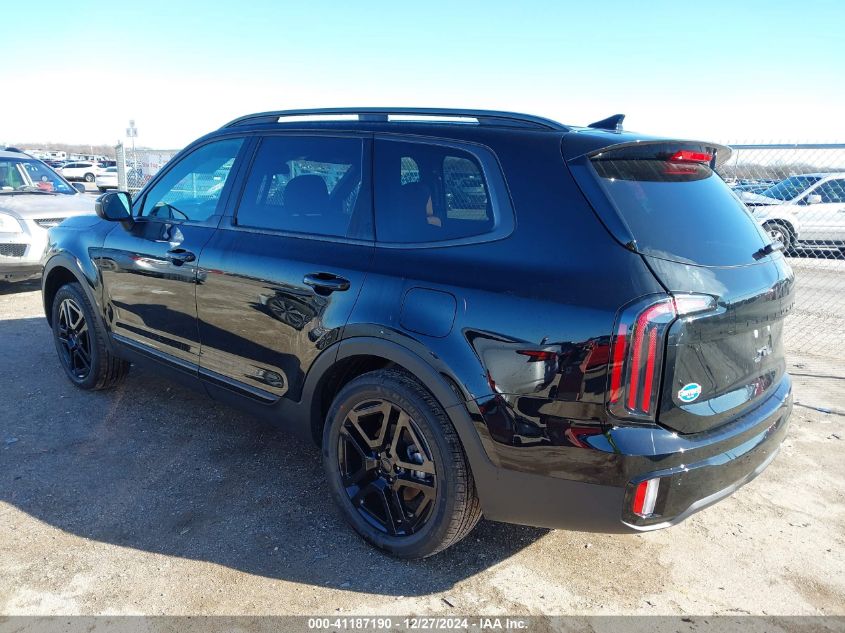 2025 Kia Telluride Ex X-Line VIN: 5XYP3DGC1SG585620 Lot: 41187190