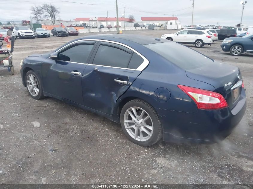 2009 Nissan Maxima 3.5 Sv VIN: 1N4AA51E29C816282 Lot: 41187196