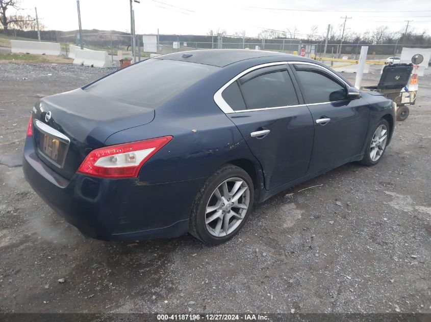 2009 Nissan Maxima 3.5 Sv VIN: 1N4AA51E29C816282 Lot: 41187196