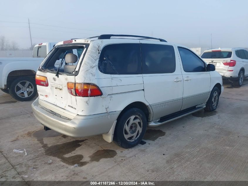 2000 Toyota Sienna Le/Xle VIN: 4T3ZF13C6YU270701 Lot: 41187266