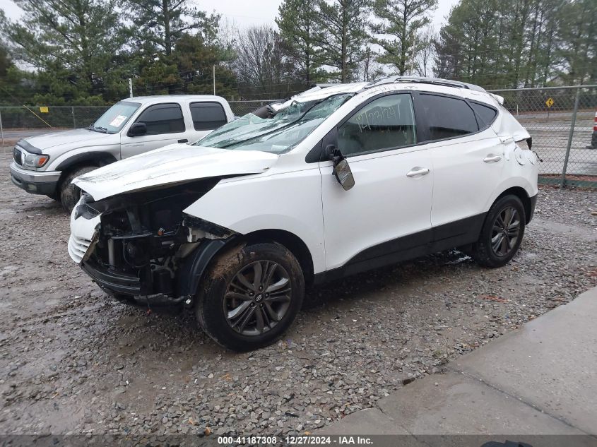 2014 Hyundai Tucson Se VIN: KM8JU3AG9EU897272 Lot: 41187308