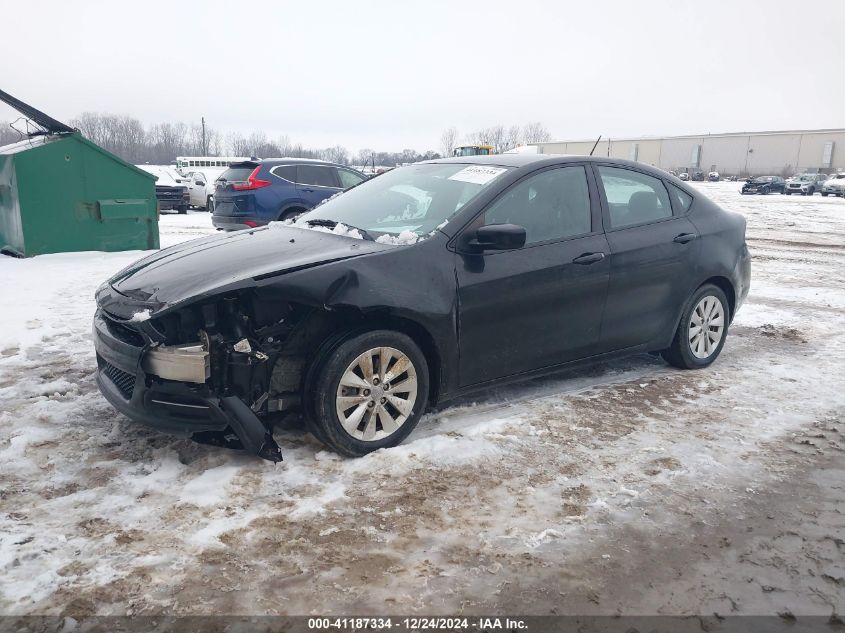 2014 Dodge Dart Sxt VIN: 1C3CDFBB9ED913847 Lot: 41187334