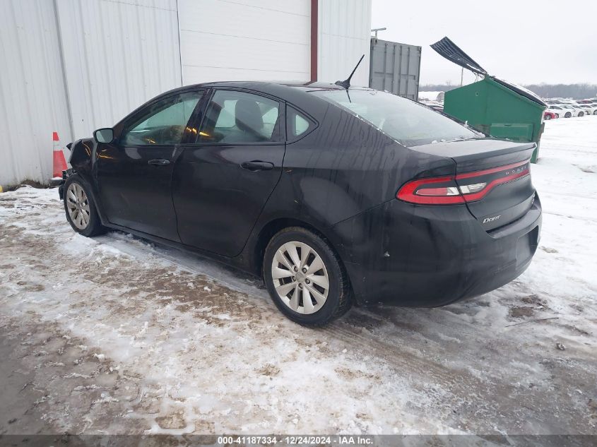 2014 Dodge Dart Sxt VIN: 1C3CDFBB9ED913847 Lot: 41187334