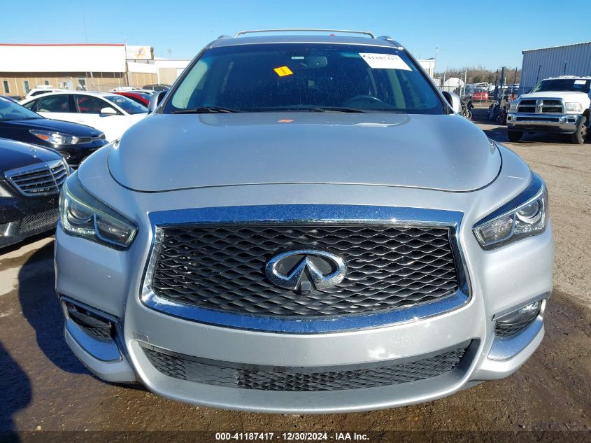 2016 Infi Qx60 Awd VIN: 5N1AL0MM2GC510492 Lot: 41187417