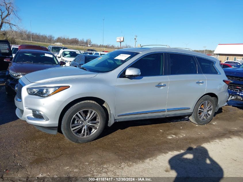 2016 Infi Qx60 Awd VIN: 5N1AL0MM2GC510492 Lot: 41187417