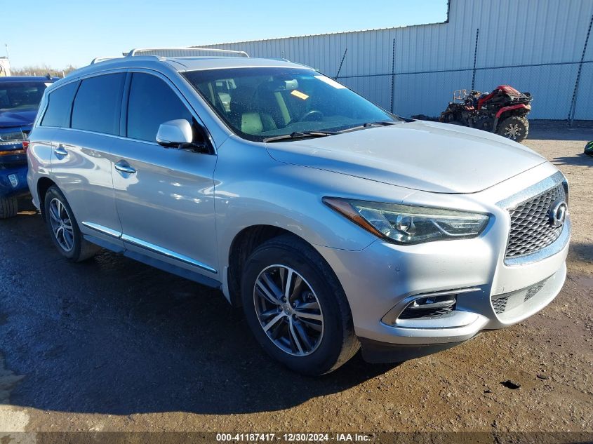 2016 Infi Qx60 Awd VIN: 5N1AL0MM2GC510492 Lot: 41187417