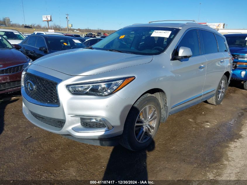 2016 Infi Qx60 Awd VIN: 5N1AL0MM2GC510492 Lot: 41187417