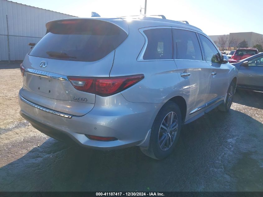 2016 Infi Qx60 Awd VIN: 5N1AL0MM2GC510492 Lot: 41187417