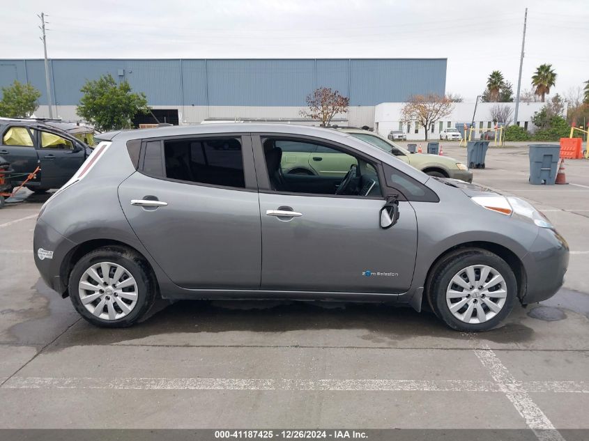 2015 Nissan Leaf S VIN: 1N4AZ0CP2FC315852 Lot: 41187425