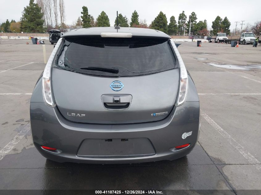 2015 Nissan Leaf S VIN: 1N4AZ0CP2FC315852 Lot: 41187425