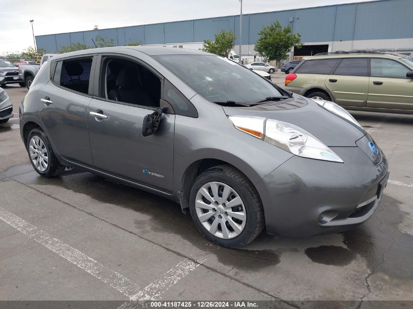 2015 Nissan Leaf S VIN: 1N4AZ0CP2FC315852 Lot: 41187425