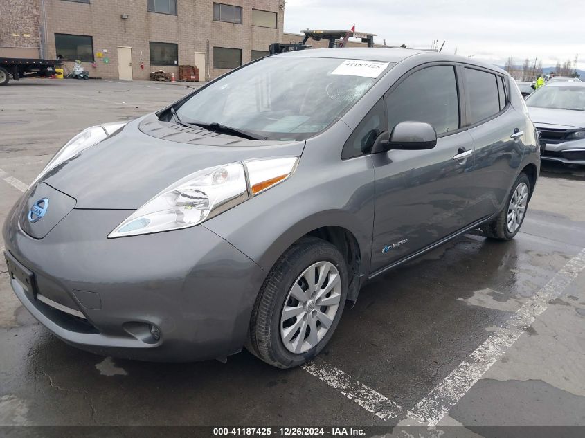 2015 Nissan Leaf S VIN: 1N4AZ0CP2FC315852 Lot: 41187425