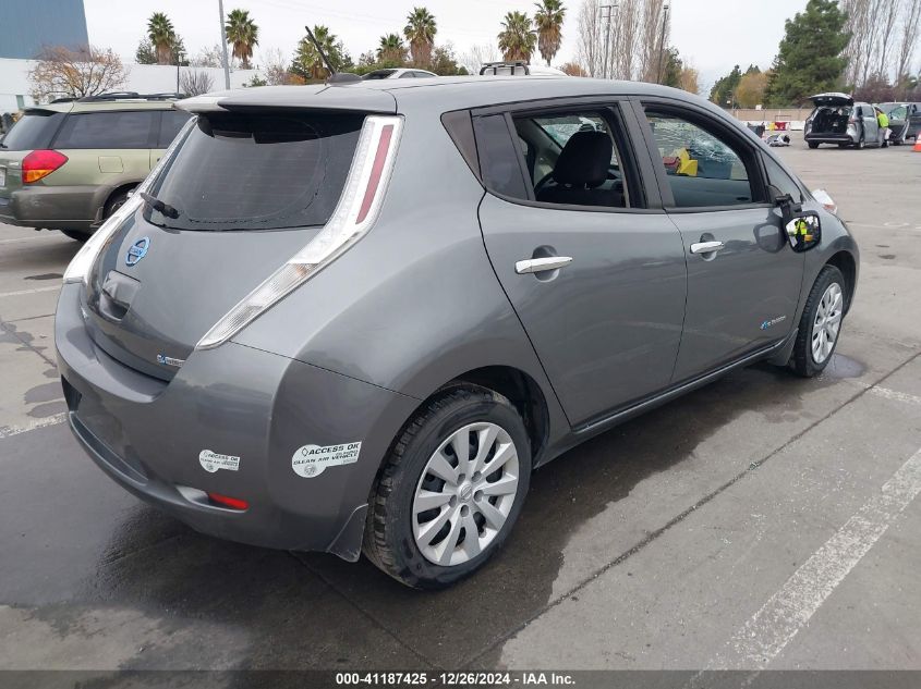 2015 Nissan Leaf S VIN: 1N4AZ0CP2FC315852 Lot: 41187425