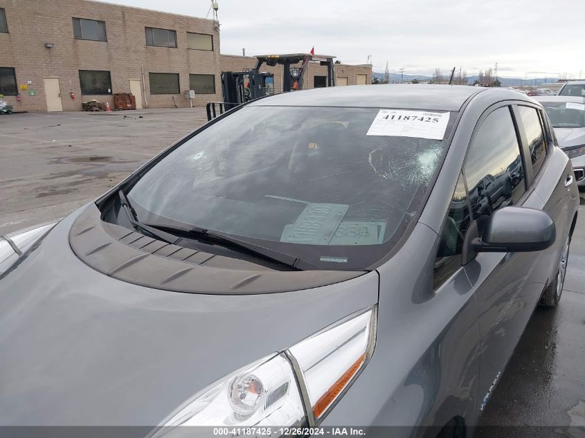 2015 Nissan Leaf S VIN: 1N4AZ0CP2FC315852 Lot: 41187425