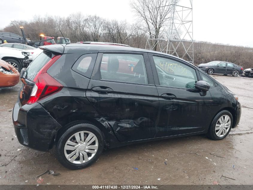 2015 Honda Fit Lx VIN: 3HGGK5H56FM718598 Lot: 41187430