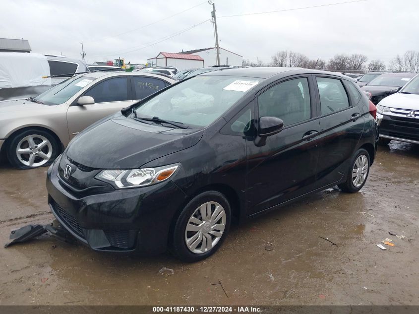 2015 Honda Fit Lx VIN: 3HGGK5H56FM718598 Lot: 41187430