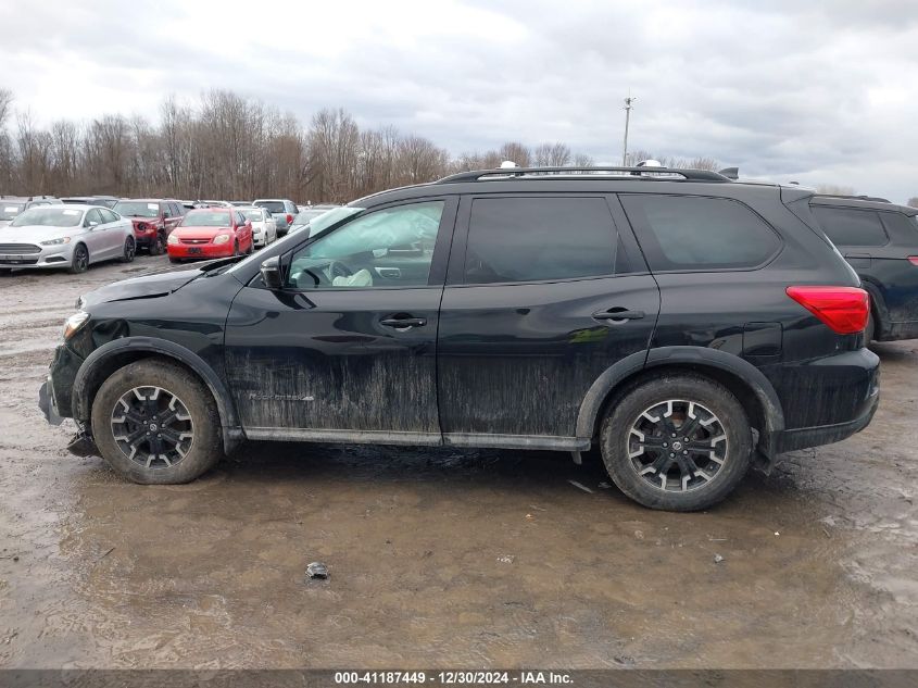 2019 Nissan Pathfinder Sl VIN: 5N1DR2MM3KC649949 Lot: 41187449