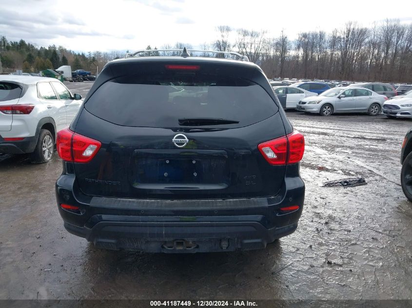 2019 Nissan Pathfinder Sl VIN: 5N1DR2MM3KC649949 Lot: 41187449