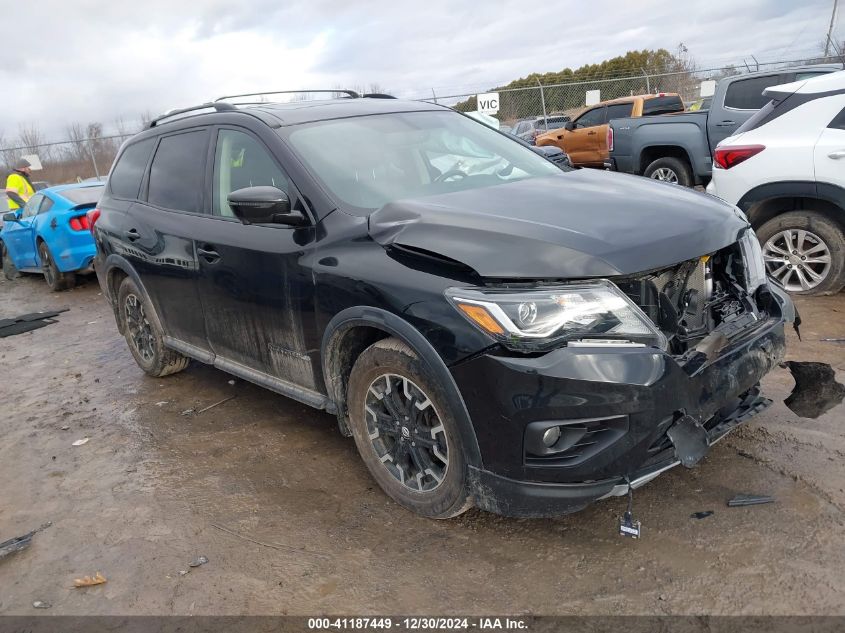 2019 Nissan Pathfinder Sl VIN: 5N1DR2MM3KC649949 Lot: 41187449