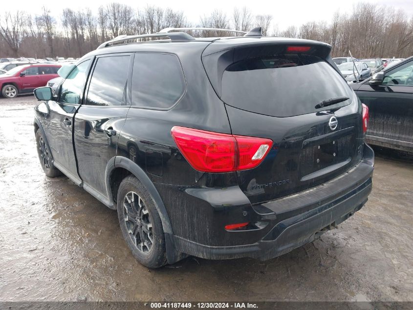 2019 Nissan Pathfinder Sl VIN: 5N1DR2MM3KC649949 Lot: 41187449