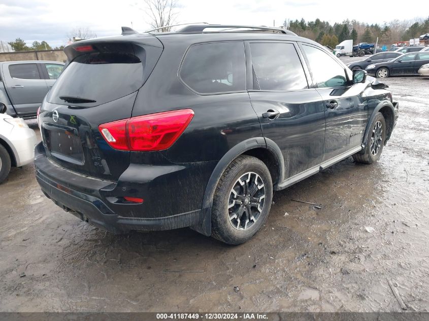 2019 Nissan Pathfinder Sl VIN: 5N1DR2MM3KC649949 Lot: 41187449