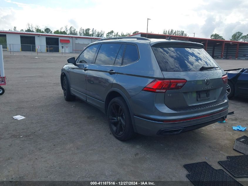 2023 Volkswagen Tiguan 2.0T Se R-Line Black VIN: 3VVCB7AX8PM039567 Lot: 41187516