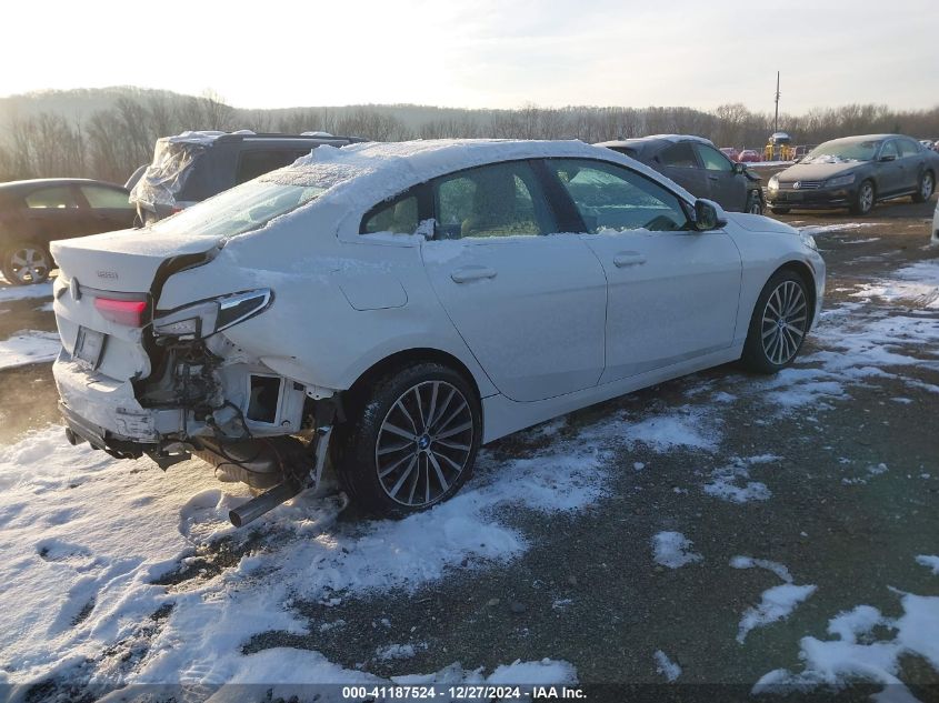 2022 BMW 228 Gran Coupe I xDrive VIN: WBA73AK03N7K53818 Lot: 41187524