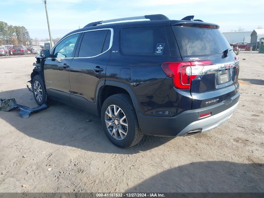 2021 GMC Acadia Awd Slt VIN: 1GKKNULS9MZ141900 Lot: 41187532