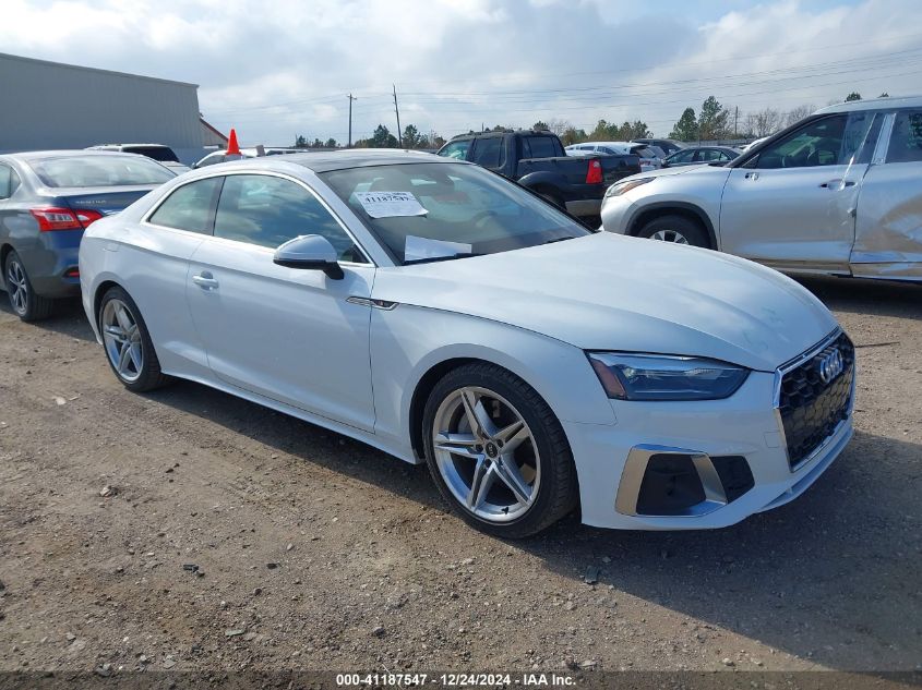 2022 Audi A5 Premium 45 Tfsi S Line Quattro S Tronic VIN: WAUSAAF53NA022409 Lot: 41187547