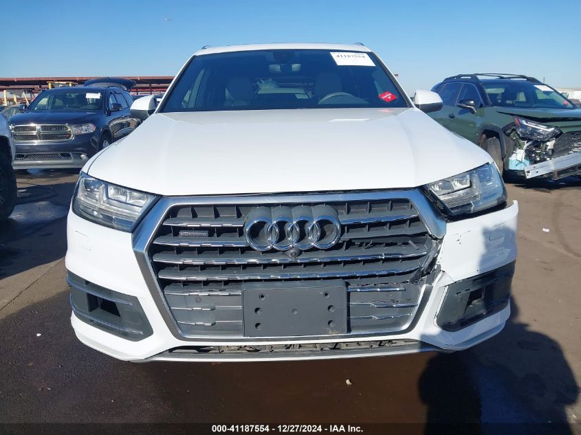 2017 Audi Q7 3.0T Premium VIN: WA1LAAF74HD034090 Lot: 41187554