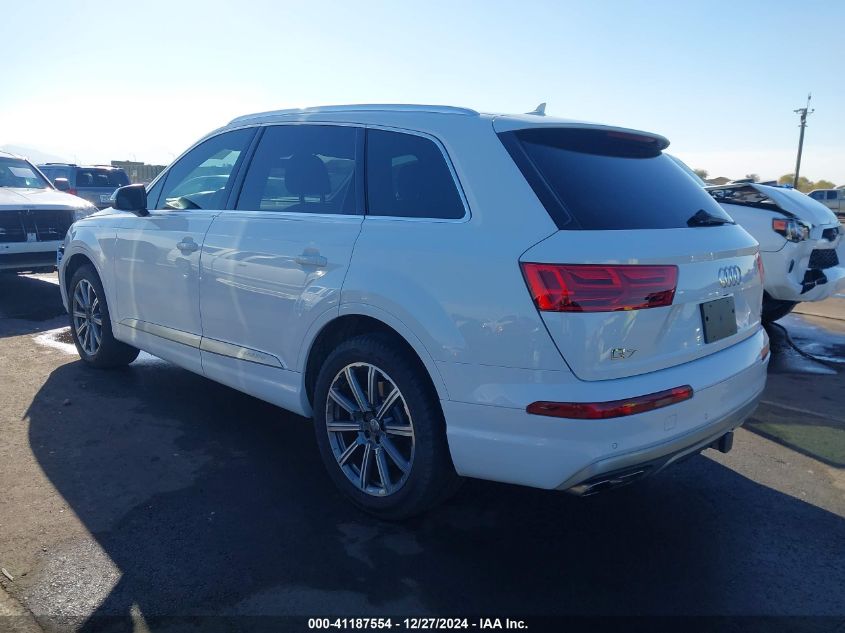 2017 Audi Q7 3.0T Premium VIN: WA1LAAF74HD034090 Lot: 41187554