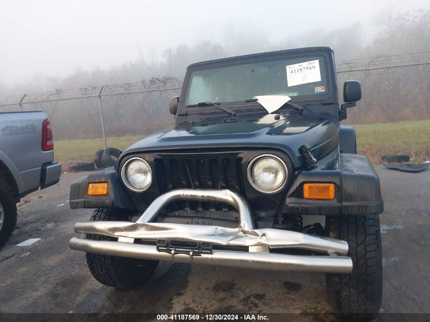 2003 Jeep Wrangler / Tj Se VIN: 1J4FA29193P313181 Lot: 41187569