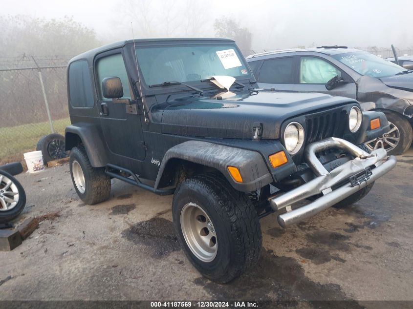 2003 Jeep Wrangler / Tj Se VIN: 1J4FA29193P313181 Lot: 41187569