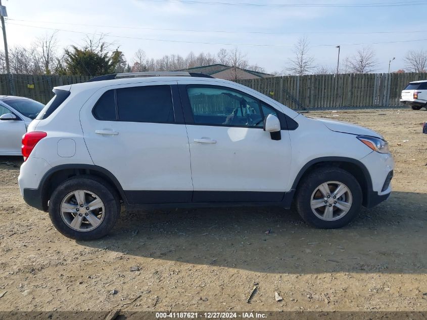 2021 Chevrolet Trax Awd Lt VIN: KL7CJPSM8MB374852 Lot: 41187621