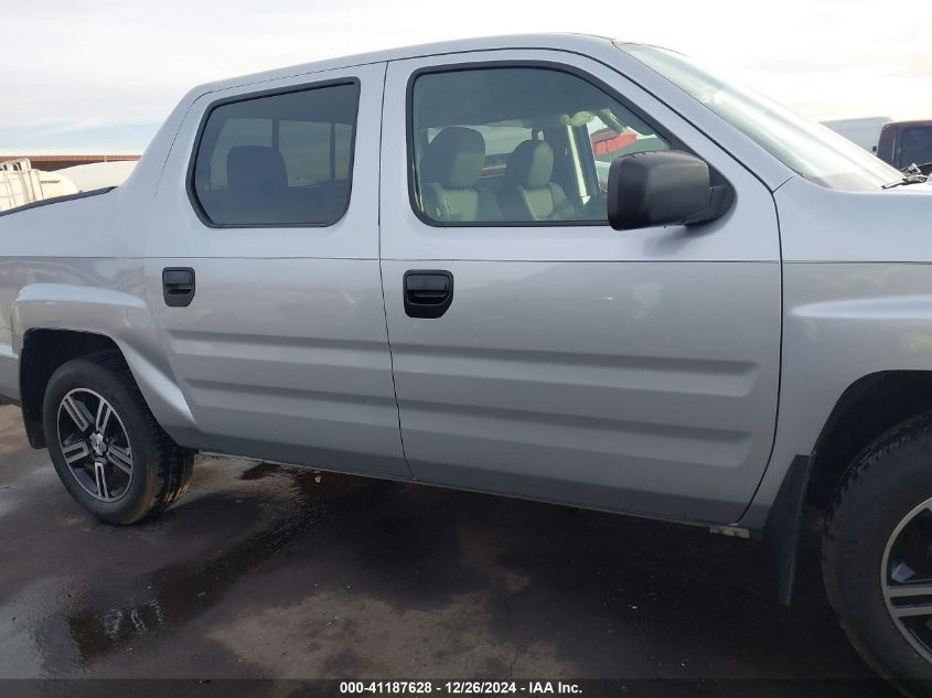 2014 Honda Ridgeline Sport VIN: 5FPYK1F70EB002631 Lot: 41187628