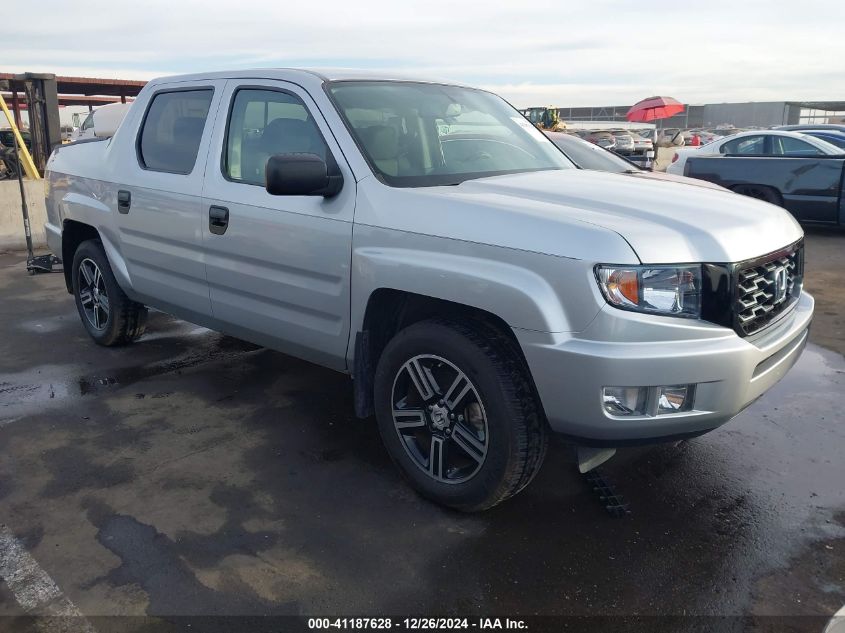 2014 Honda Ridgeline Sport VIN: 5FPYK1F70EB002631 Lot: 41187628