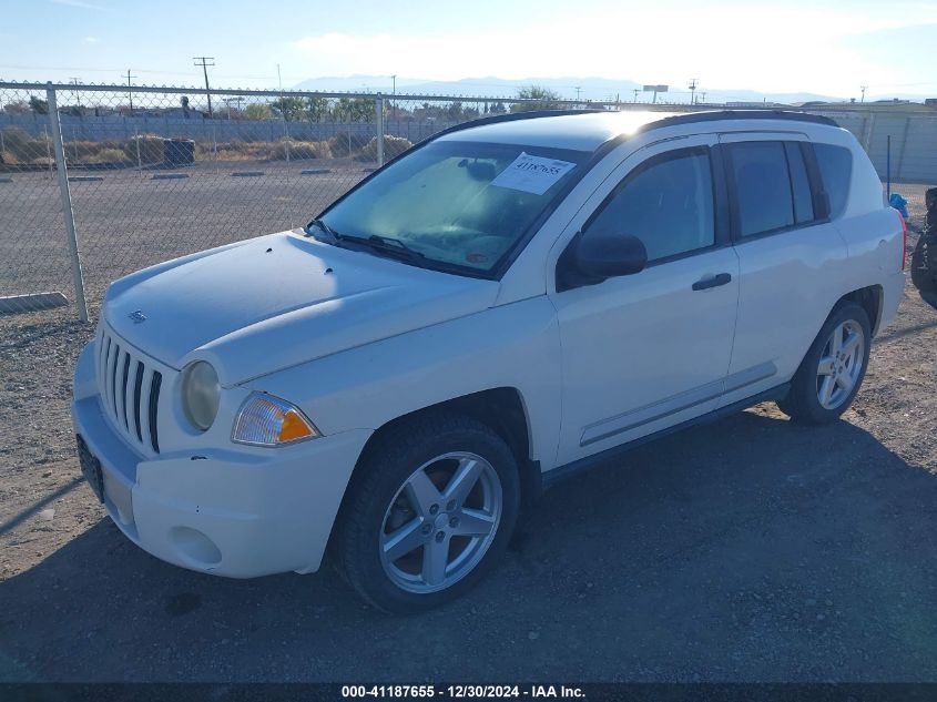 2008 Jeep Compass Limited VIN: 1J8FF57W48D696679 Lot: 41187655