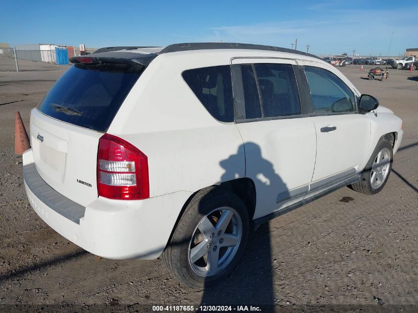 2008 Jeep Compass Limited VIN: 1J8FF57W48D696679 Lot: 41187655