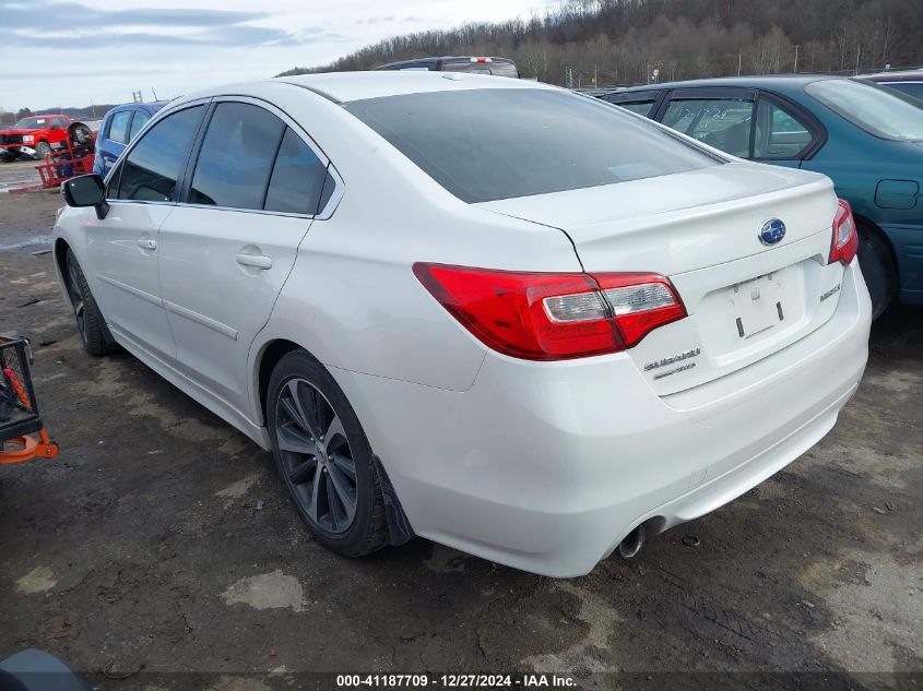 2015 Subaru Legacy 2.5I Limited VIN: 4S3BNBN64F3052967 Lot: 41187709