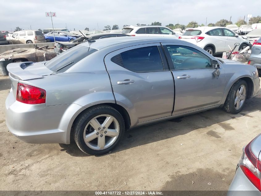 2013 Dodge Avenger Se VIN: 1C3CDZABXDN645208 Lot: 41187722