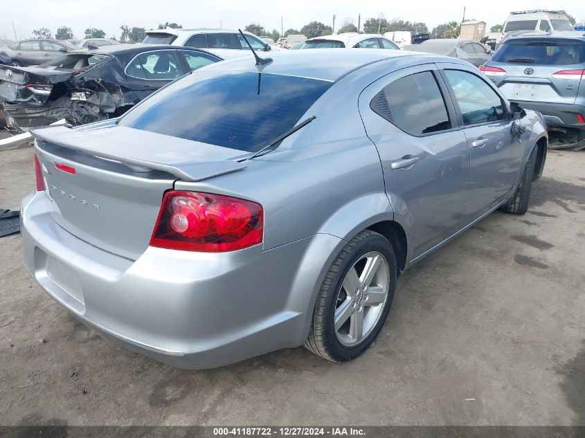 2013 Dodge Avenger Se VIN: 1C3CDZABXDN645208 Lot: 41187722